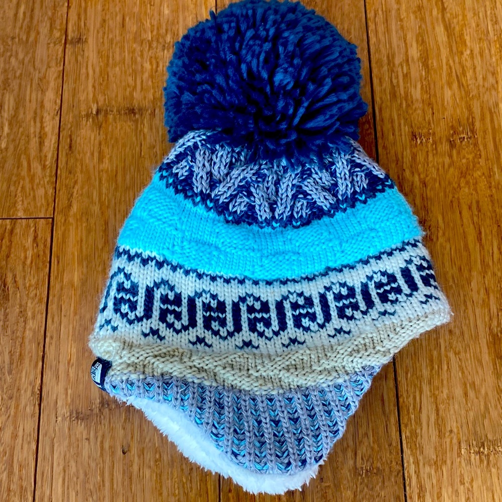 Baby The North Face Winter Pom Beanie Hat 0-6mo